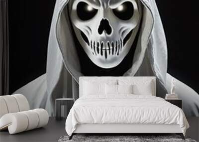 scary halloween concept of scary ghost Wall mural