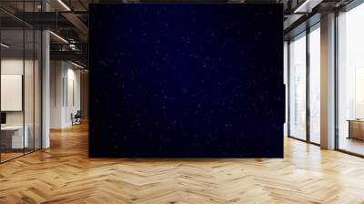 Night sky with shiny stars Wall mural