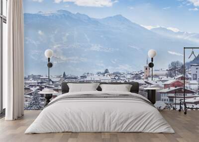 Bourg Saint Maurice  -Les Arcs Savoie tarentaise Wall mural