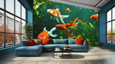 Goldfish Habitat Wall mural