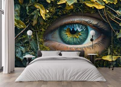 Reclaimed by Nature Wall mural