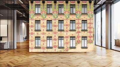 Majolikahaus von Otto Wagner Wall mural