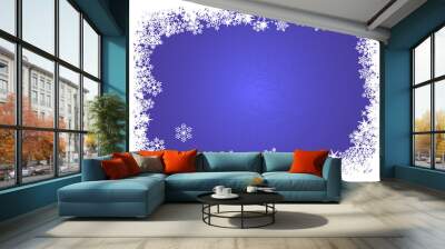 christmas frame Wall mural