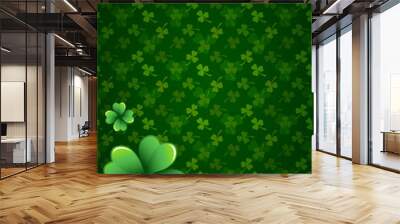 Saint Patrick's Day background Wall mural