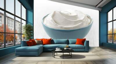 bowl of sour cream Wall mural