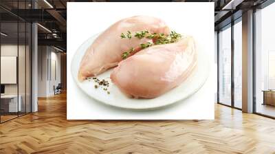 fresh raw chicken meat Wall mural