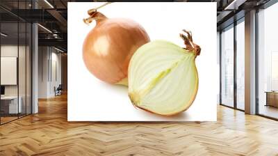 fresh raw onions Wall mural