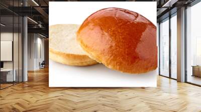 freshly baked bread bun Wall mural