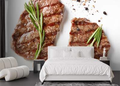 grilled beef steak Wall mural