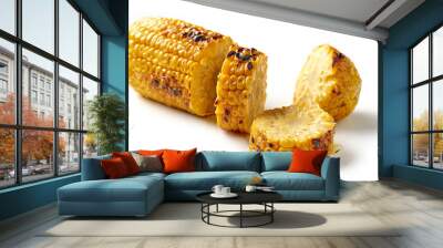 grilled sweet corn Wall mural