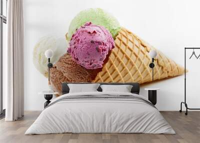 ice cream cone Wall mural