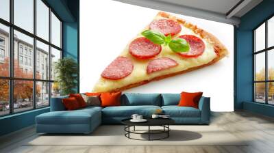 slice of pizza Wall mural