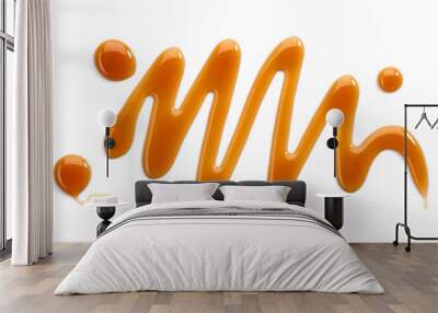 sweet caramel sauce Wall mural