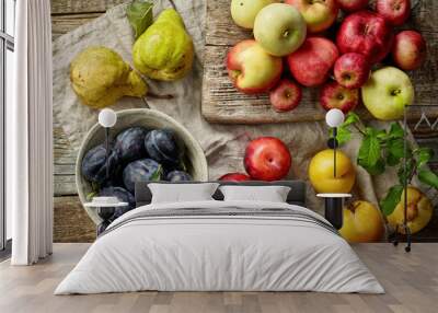 various fresh fruits Wall mural