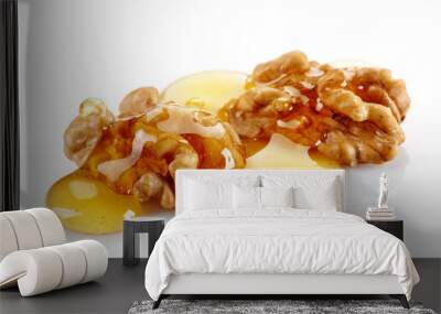 walnut with honey Wall mural