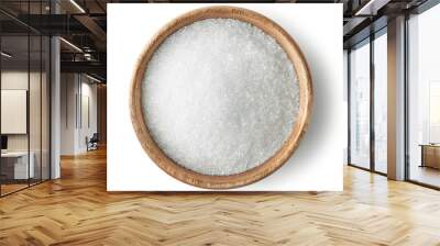 wooden bowl of sugar Wall mural