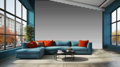 Black and white line halftone background. Vector Illustration. Wall mural