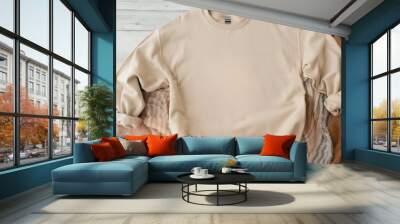 Sand Sweater Mockup Gildan 18000 Mockup Gildan Sweatshirt Mockup Halloween Stock Photography  Mockup JPG Descarga digital
 Wall mural