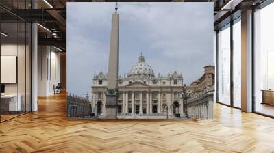 saint peter basilica rome italy Wall mural