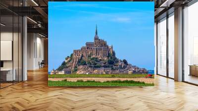 Le Mont Saint Michel - Normandy, France Wall mural