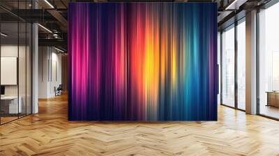 Abstract Blurred Background with Vibrant Colors Wall mural