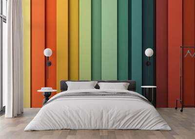 abstract colorful stripes wallpaper representation of the background theme Wall mural