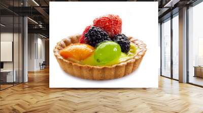 italian fruits pastry - pasticcino di frutta Wall mural