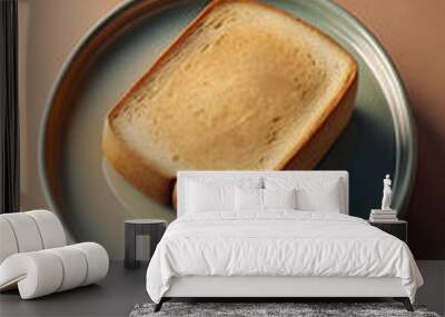 toast with butter Wall mural