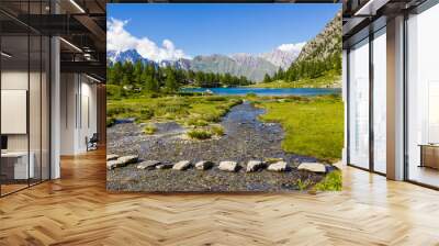 Lago d'Arpy Wall mural