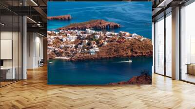 View of the coast of El Caracol at San Carlos, Sonora Wall mural