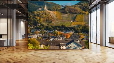 Bernkastel-Kues an der Mosel Wall mural