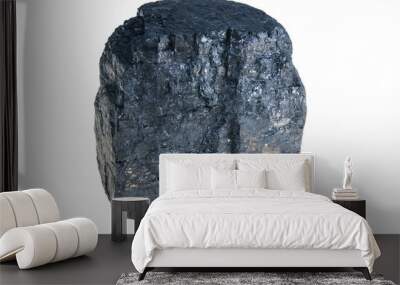 Black Polish coal Wall mural