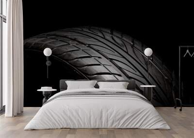 car tire Wall mural