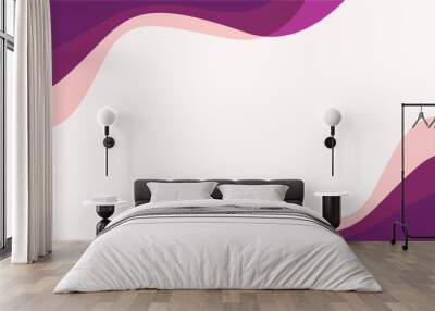 vector abstract violet background with copy space Wall mural