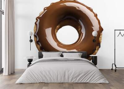 chocolate donut Wall mural