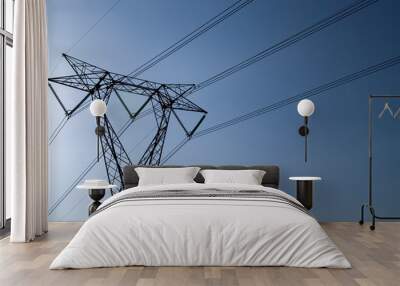 transporting electricity Wall mural