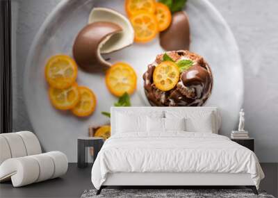 Dessert plate Wall mural