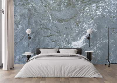 Water flow river motion background  Wall mural