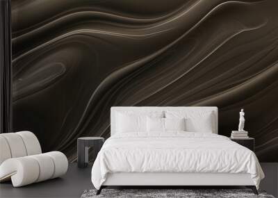 Modern stylish texture, waves background, marble texture	 Wall mural