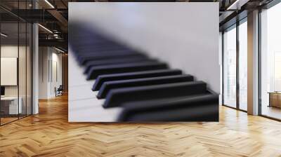 piano white piano keys music play piano keyboard notes jazz Blues classical music Wall mural