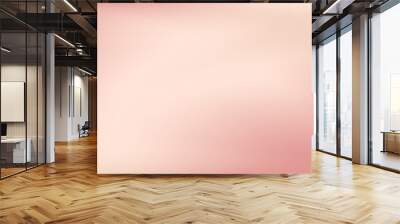 Pink nude gradient bg. Pastel light abstract gradation with neutral blur design for studio wall. Modern delicate valentine wallpaper or trendy cover. Blurry blend effect for simple backdrop Wall mural