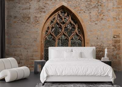 Gothic window Wall mural