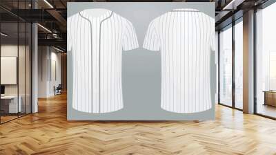 Baseball shirt. vector illustration Wall mural