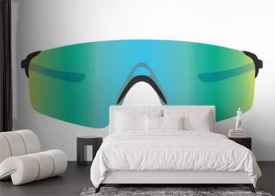 Fashion sunglasses template. vector illustration Wall mural