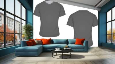 man t-shirt vector Wall mural