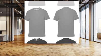 T shirt. vector illustration Wall mural