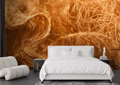 Dry fiber background Wall mural