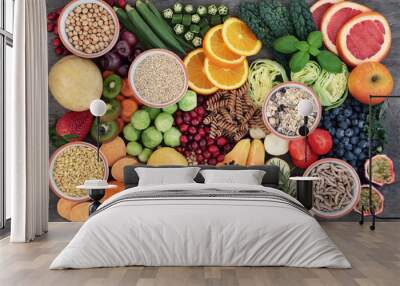 Health Food with High Fiber Content Wall mural