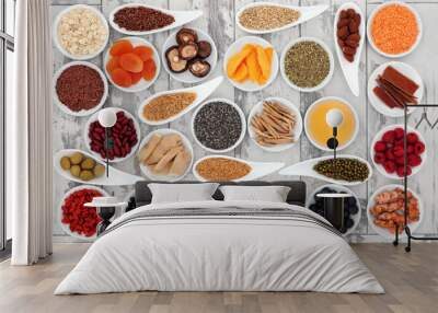 Health Food Wall mural