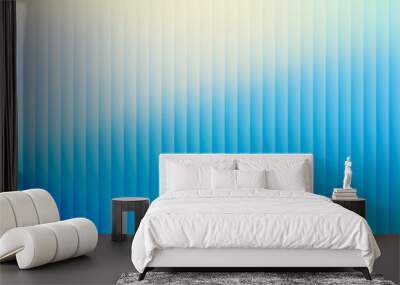 Colorful grainy gradient background template. Trendy ribbed glass effect texture	
 Wall mural